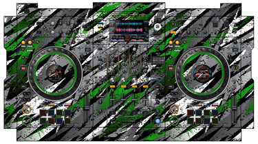 Pioneer DJ XDJ XZ Skin Sparkasm Green